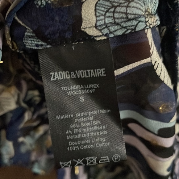 Zadig& Voltaire Toundra lurex top, size S - Picture 8 of 9